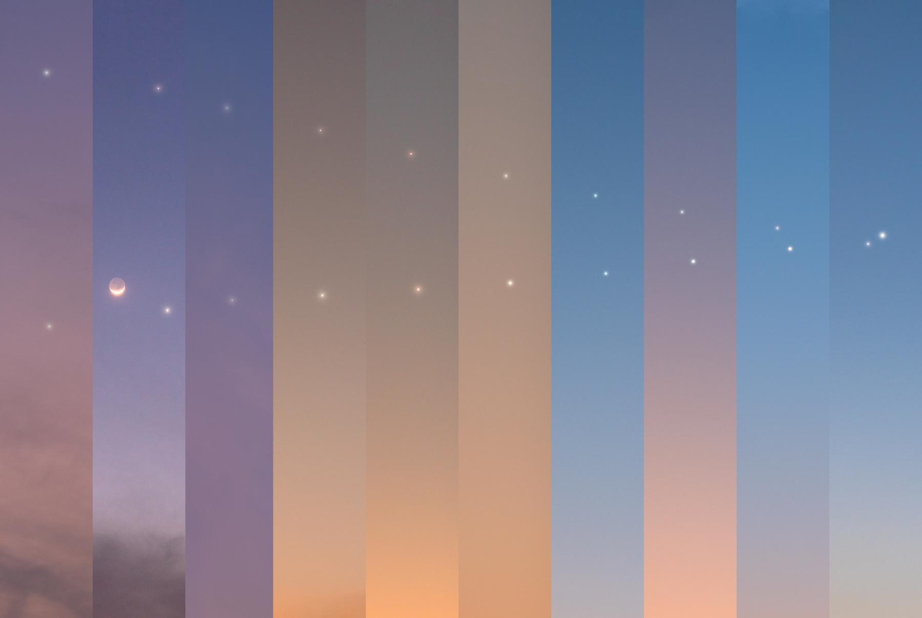 10 Days of Venus and Jupiter