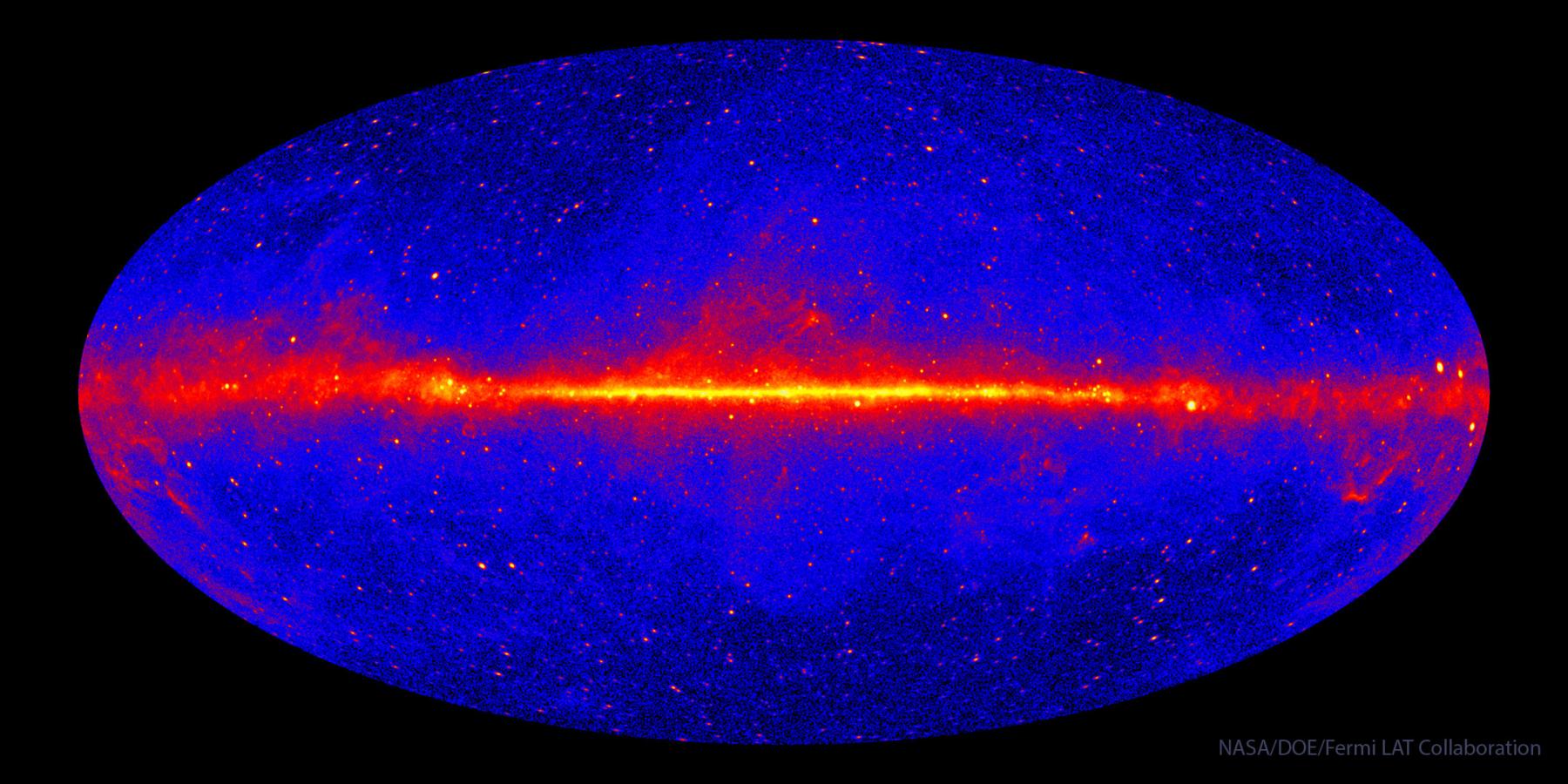 Fermi’s 12-year All-Sky Gamma-ray Map