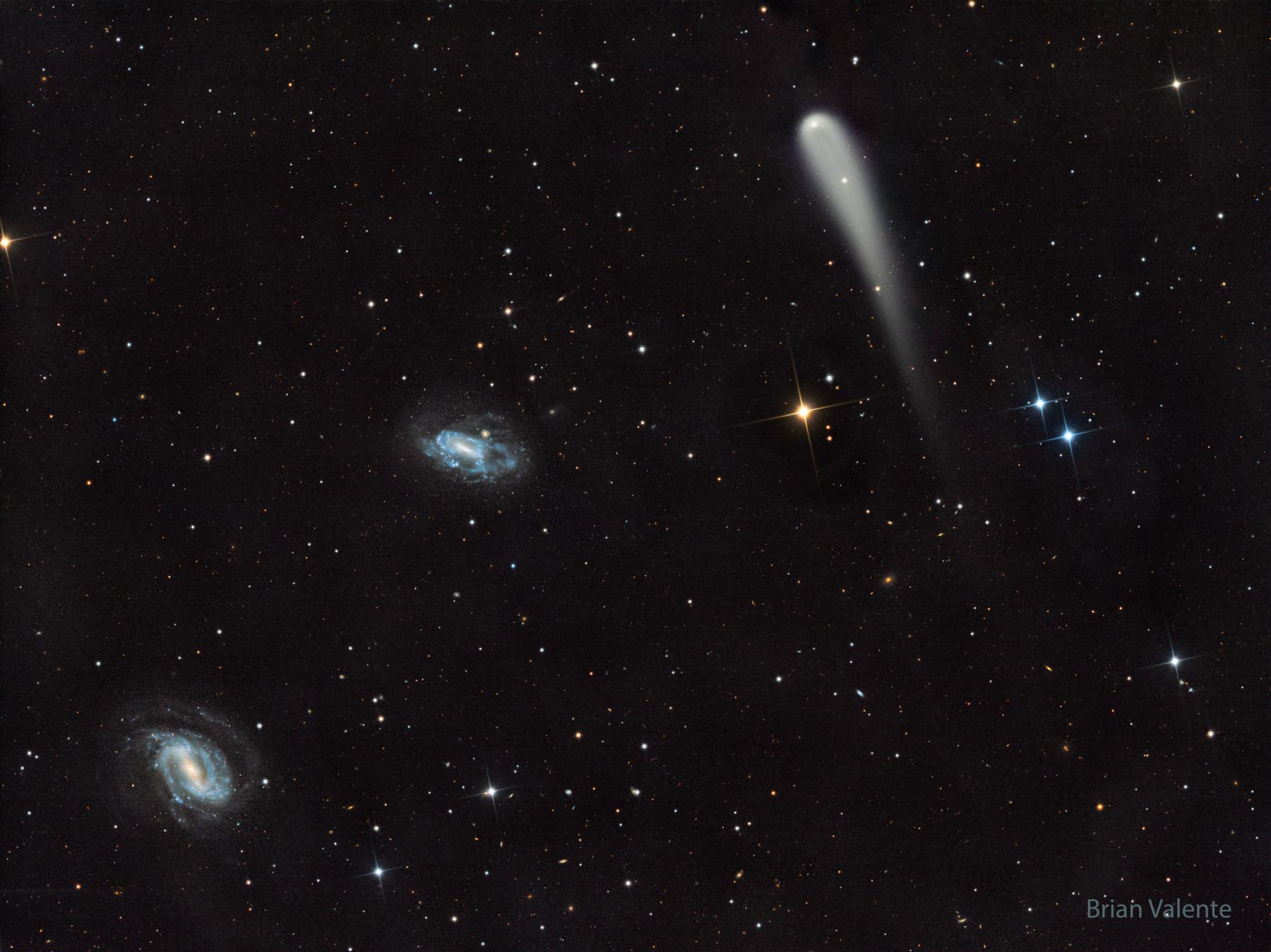 Comet Tsuchinshan ATLAS Approaches