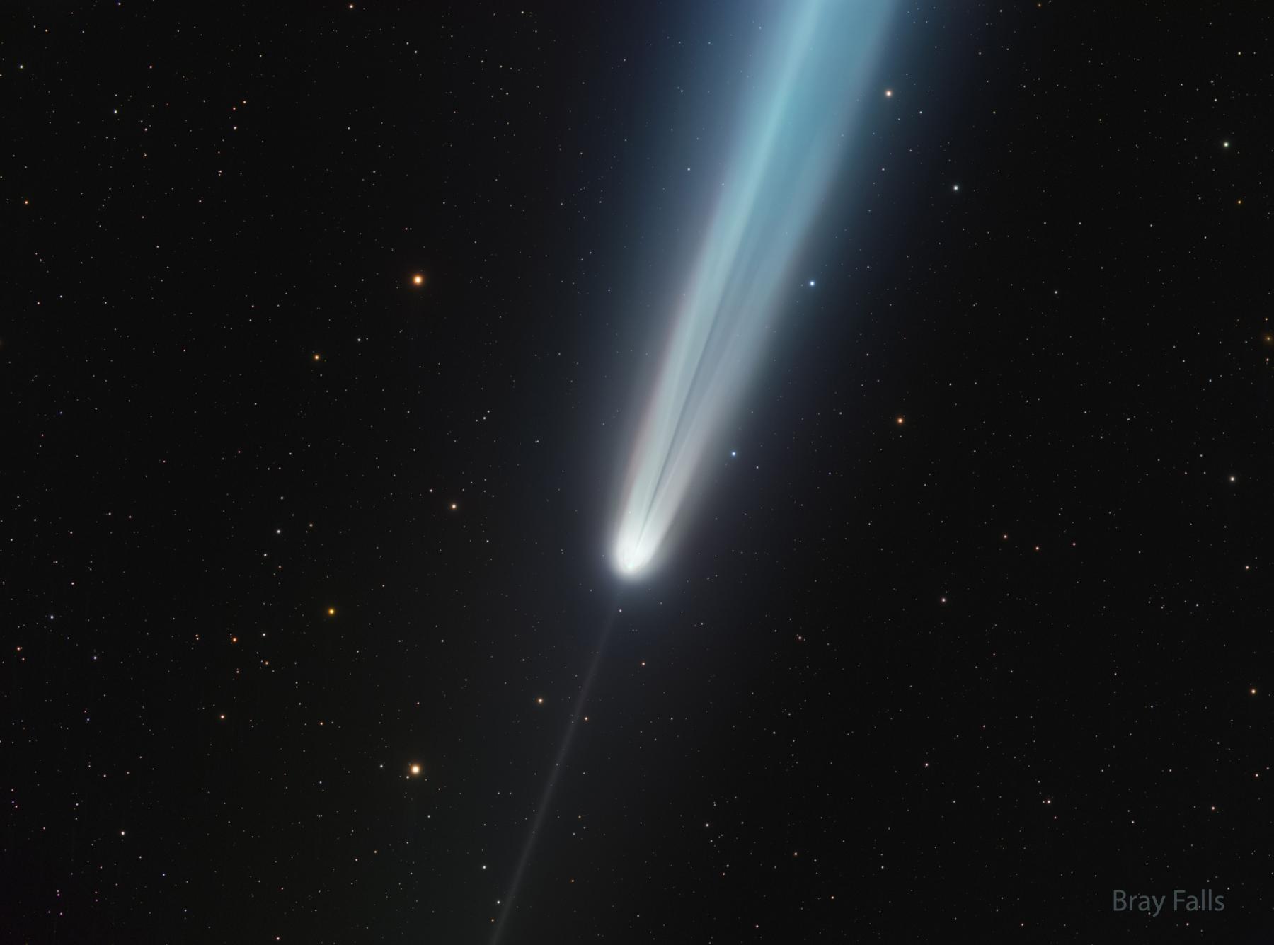 The Unusual Tails of Comet Tsuchinshan Atlas