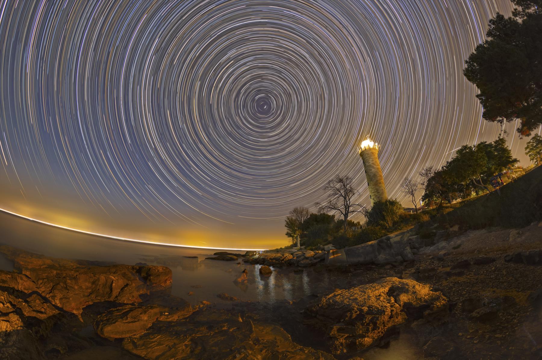 Savudrija Star Trails