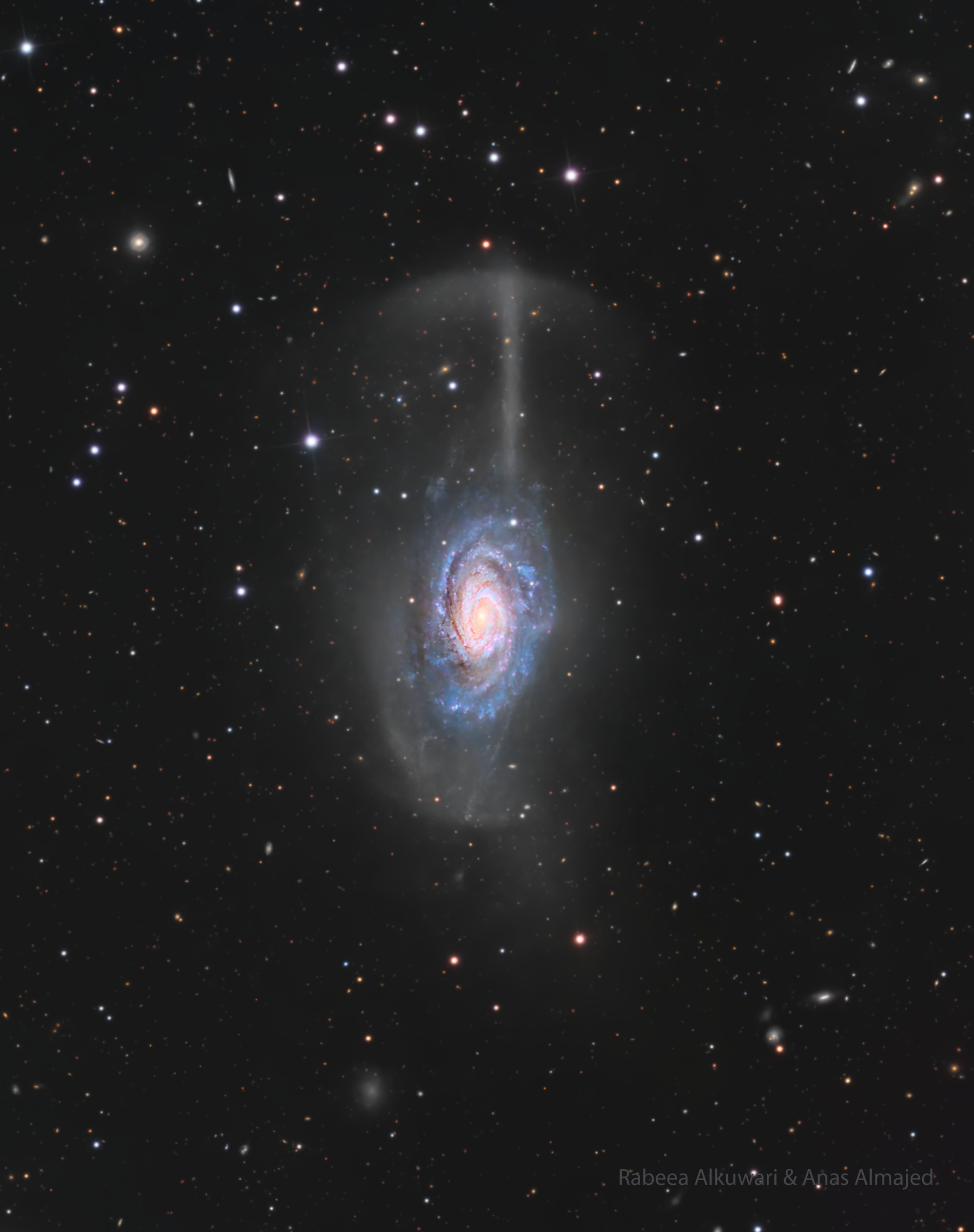 NGC 4651: The Umbrella Galaxy