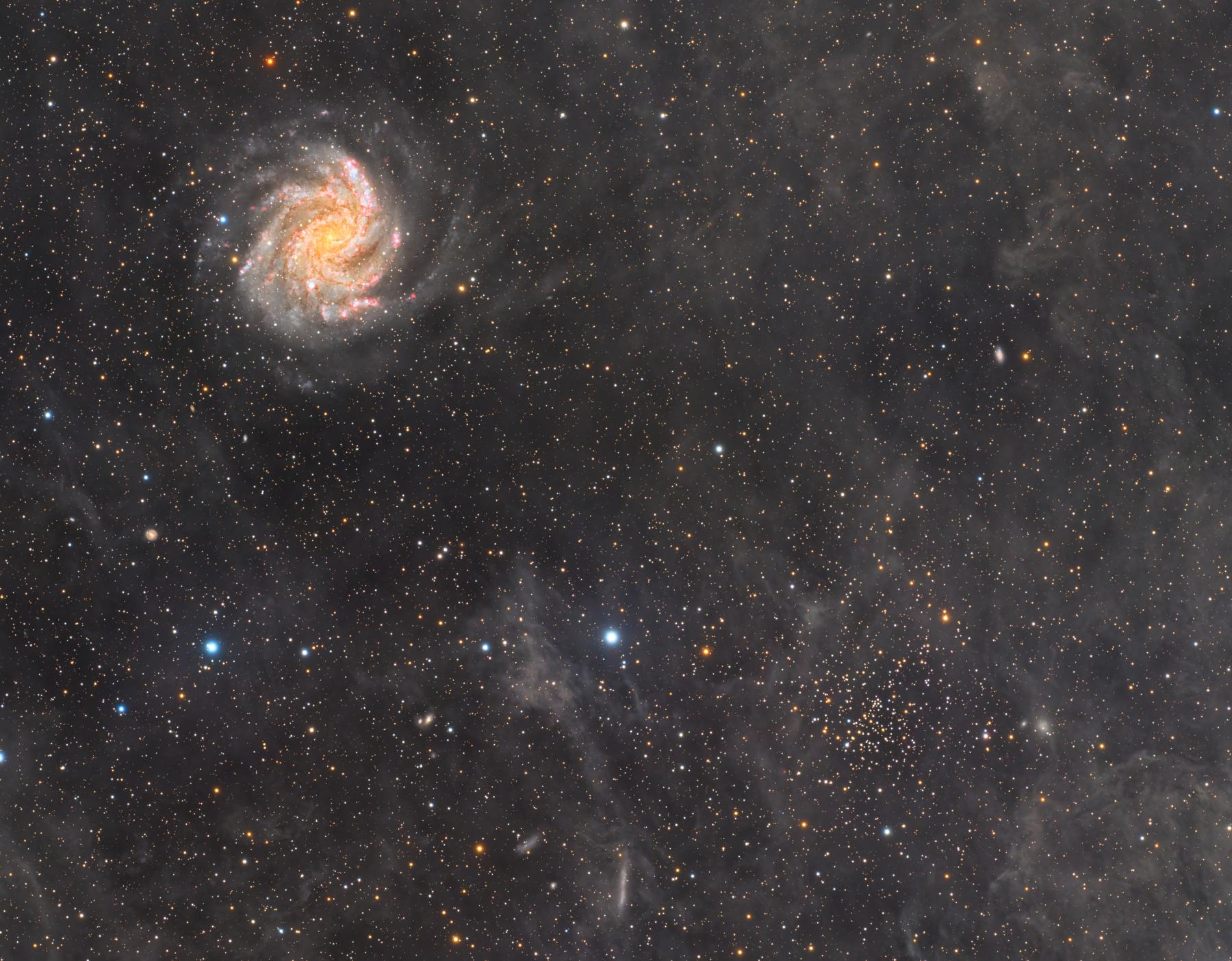 NGC 6946 and NGC 6939