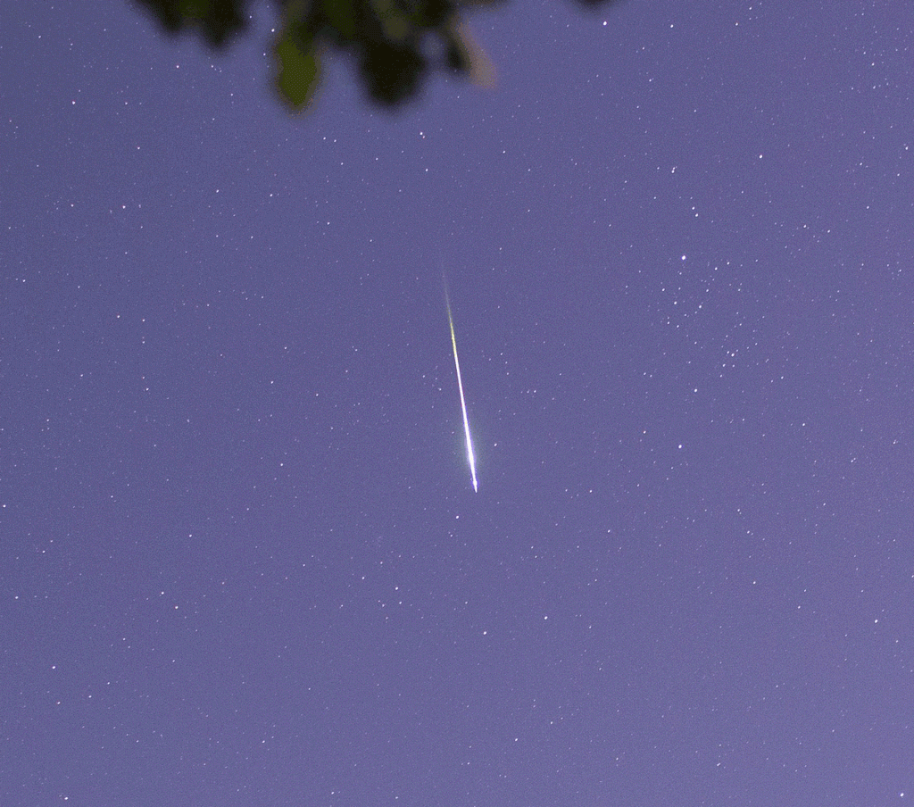 A Cool GIF of a 2025 Perseid