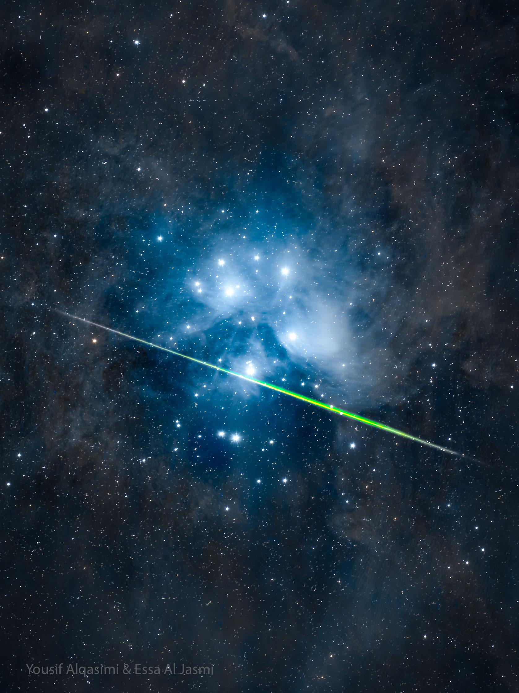 The Meteor and the Star Cluster