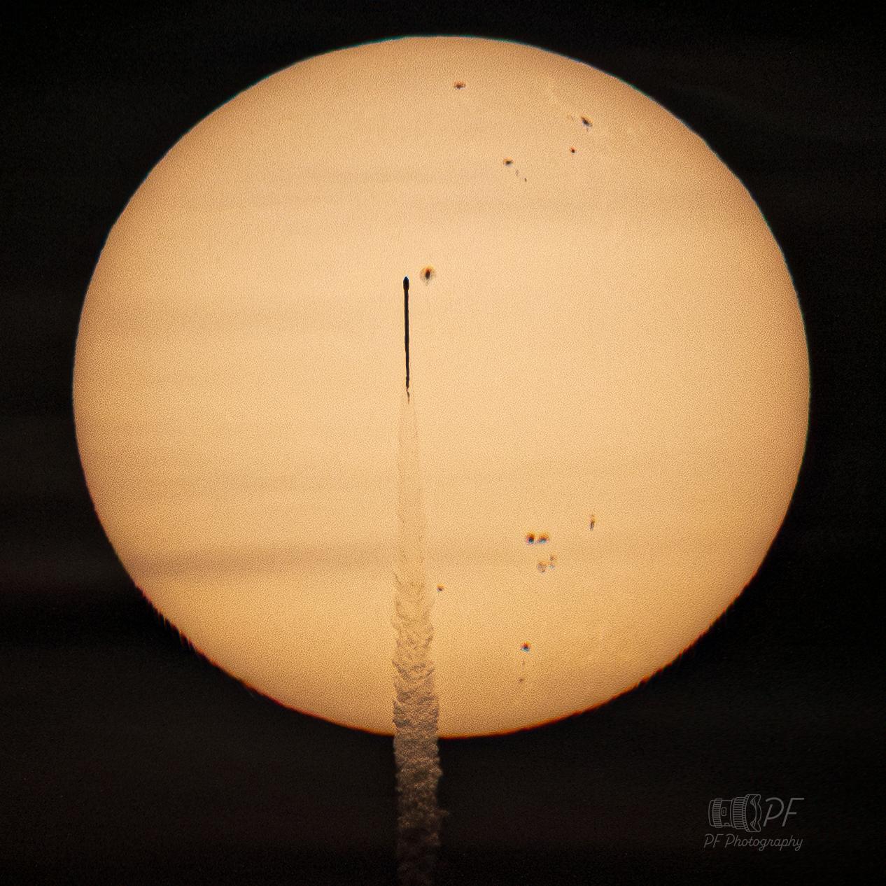 A Rocket in the Sun