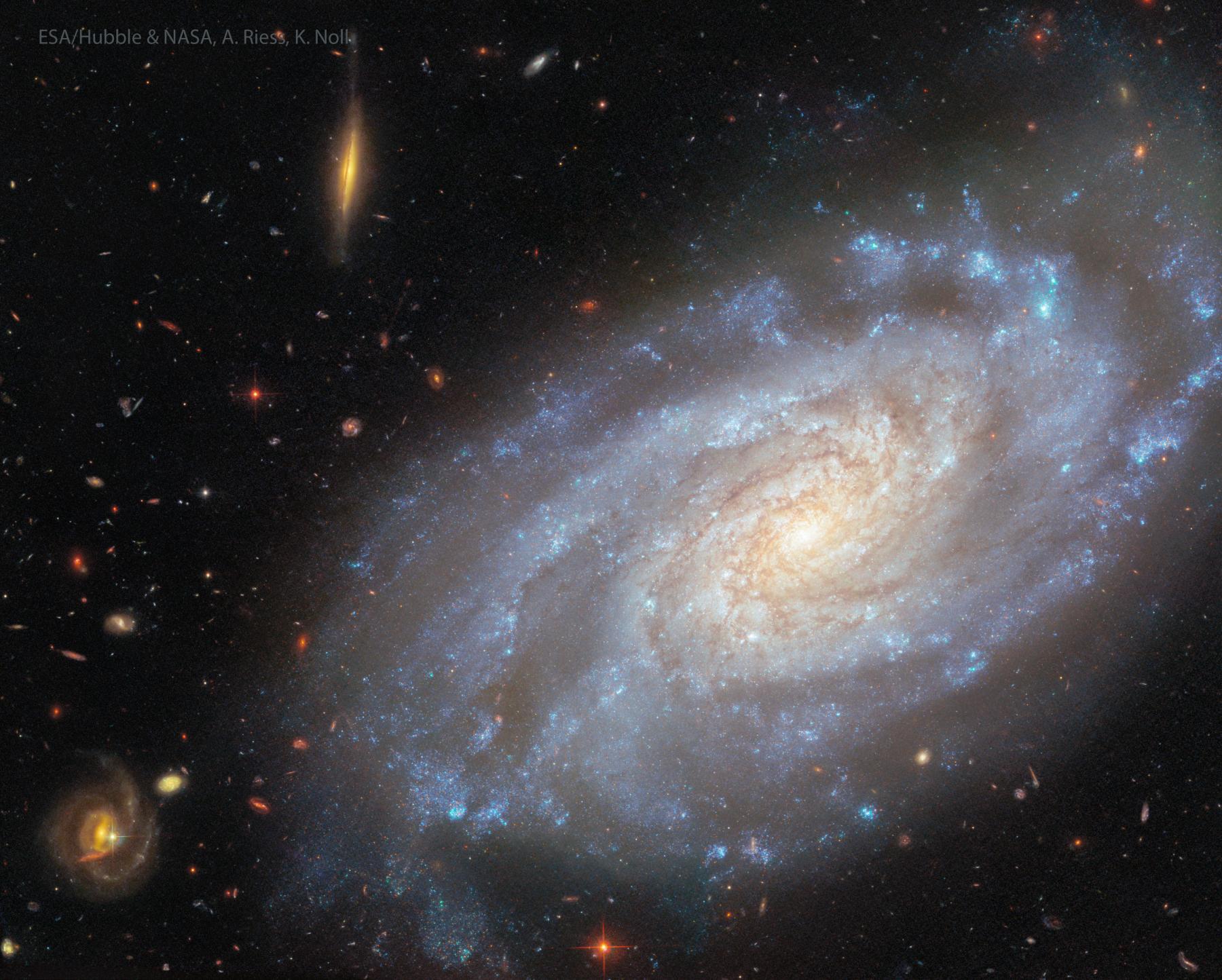Spiral Galaxy NGC 3370 from Hubble