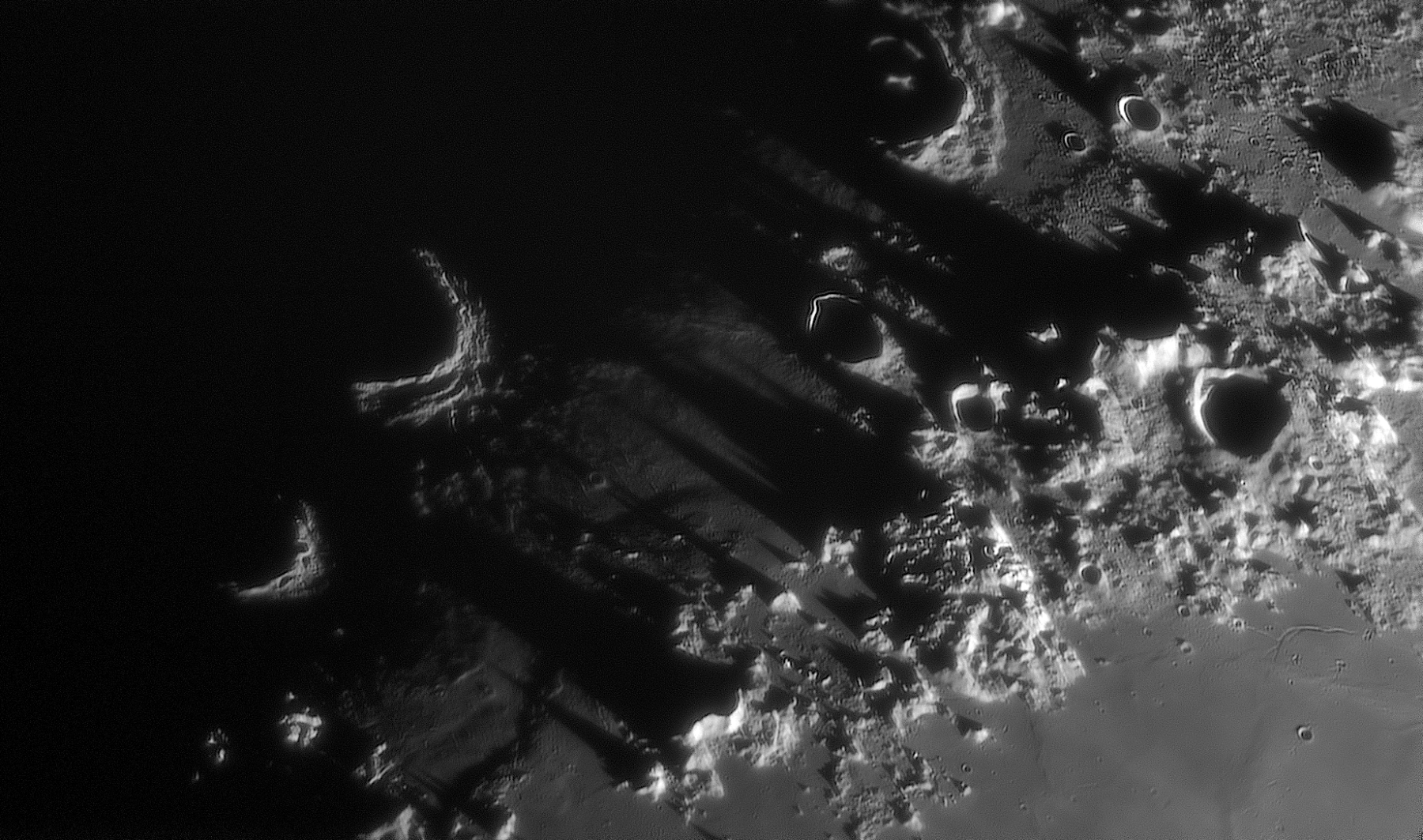 Long Shadows of the Montes Caucasus