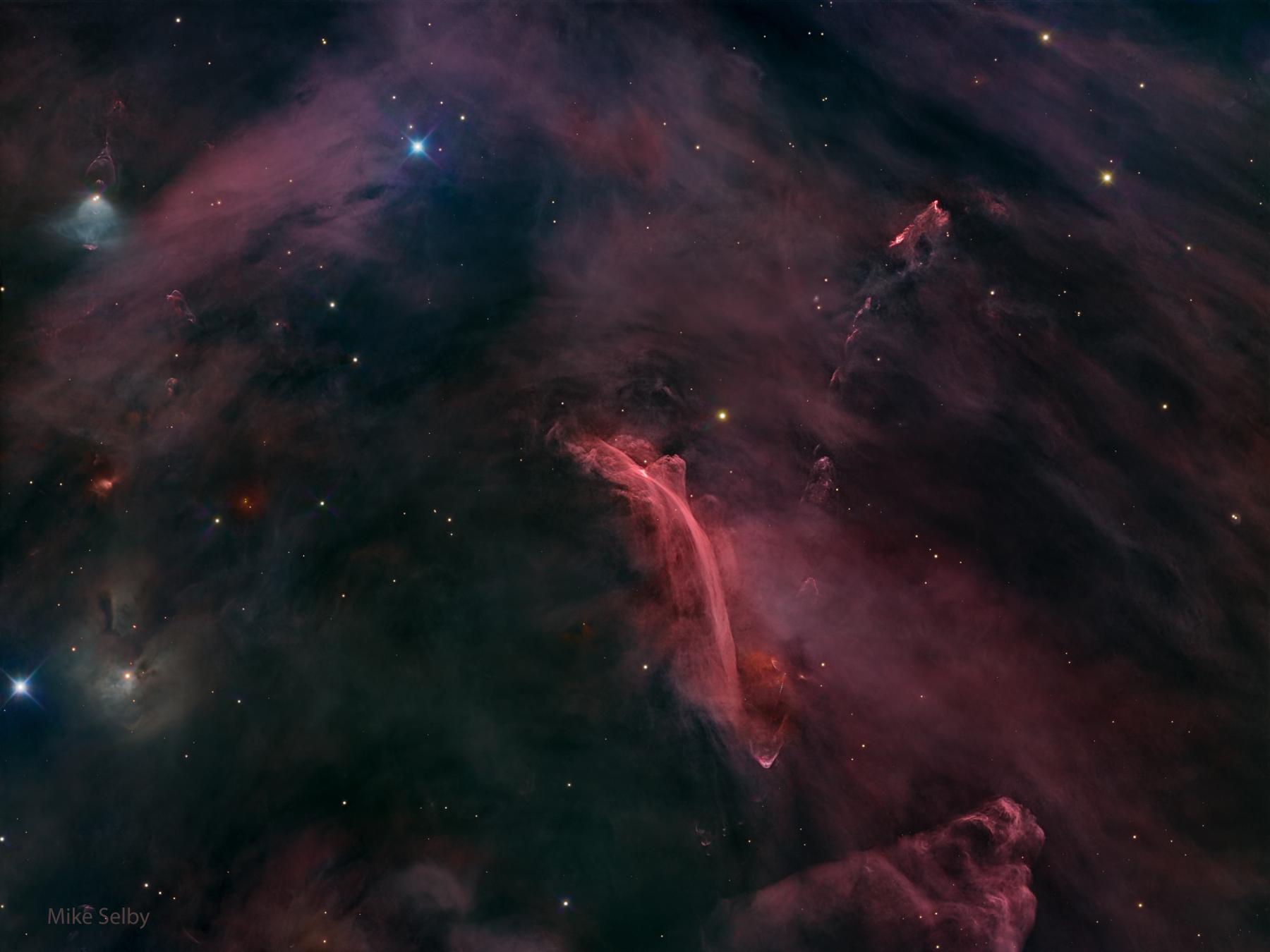HH 222: The Waterfall Nebula
