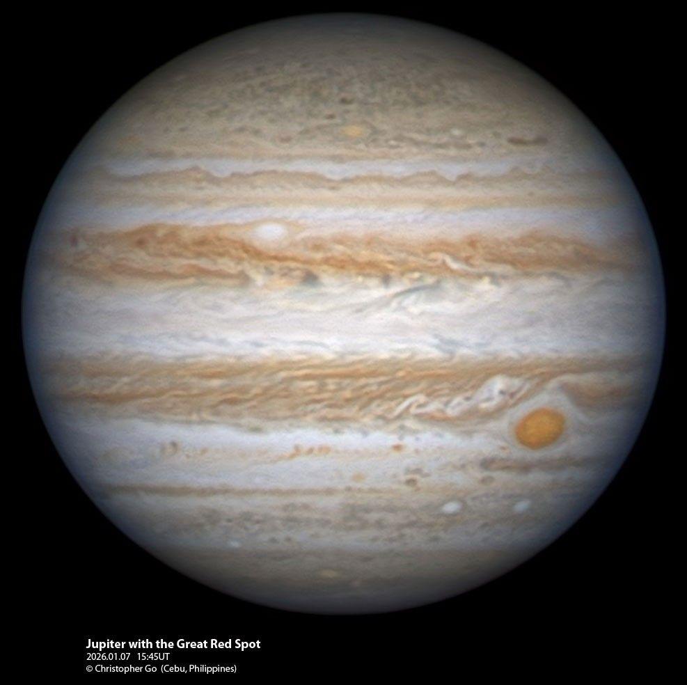 Jupiter with the Great Red Spot