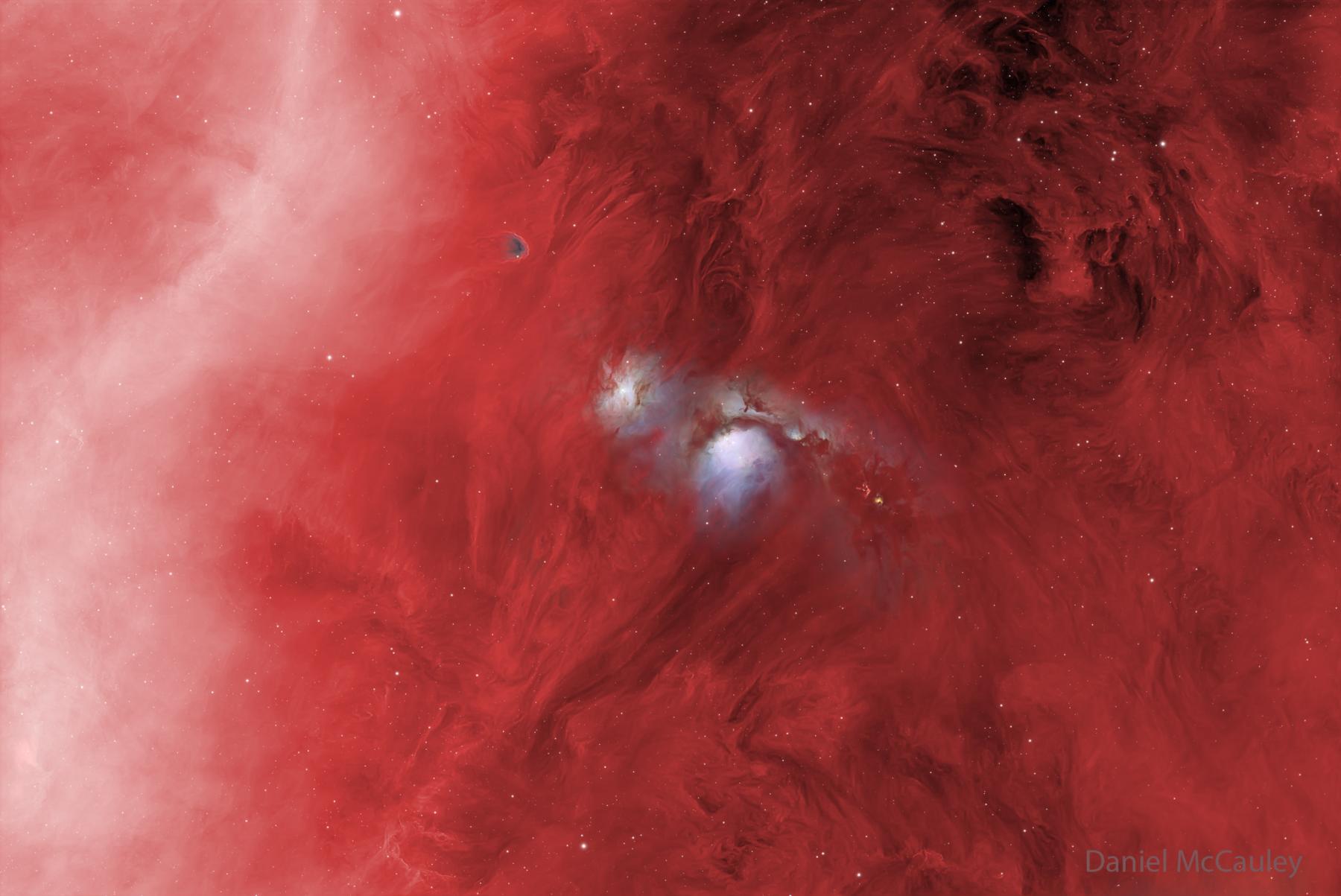 M78: Reflecting Blue in a Sea of Red