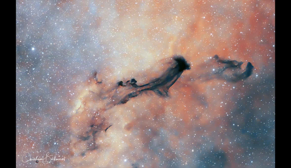 B93: A Dark Interstellar Ghost