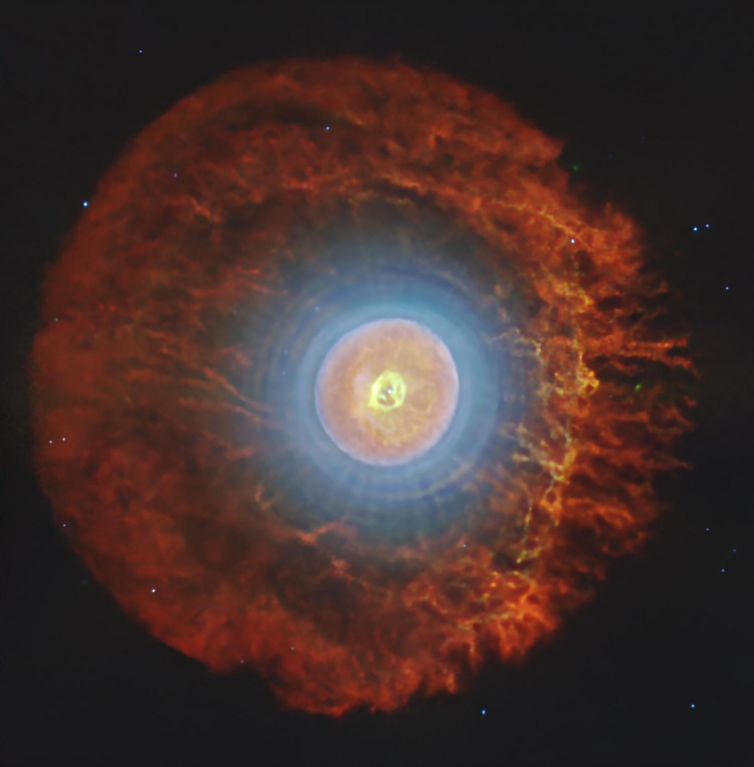 A Planetary Nebula with Cosmic Buckyballs