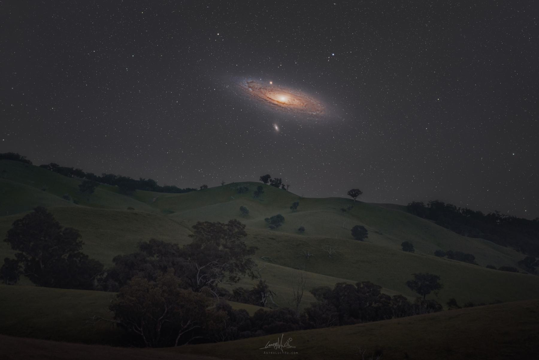 Andromeda in Southern Spring