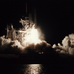 Night Launch of Endeavour