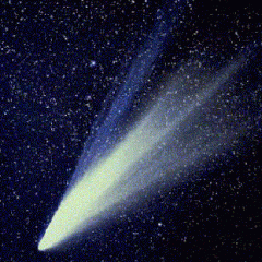 Two Tails of Comet West