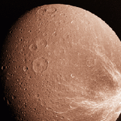 Saturn’s Moon Dione
