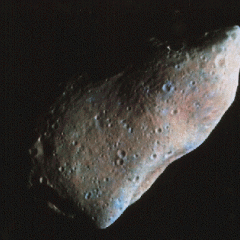 Asteroid Gaspra’s Best Face