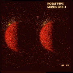 X-ray Moon and X-ray Star