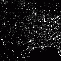 The United States at Night