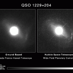 Why is QSO 1229+204 so Bright?