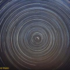 Star Trails in Northern Skies