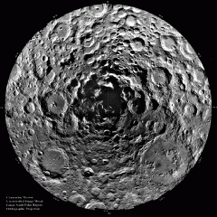 Ice at the Lunar South Pole