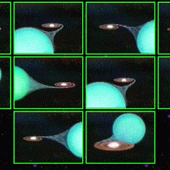 Black Hole Signature From Advective Disks