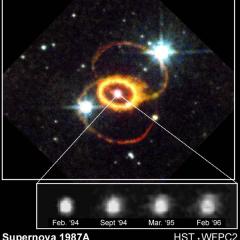 Supernova 1987a Fireball Resolved
