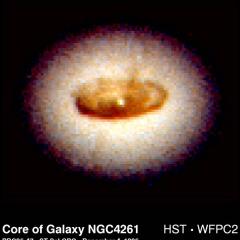 The Heart Of NGC 4261
