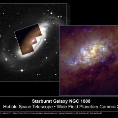 Starbirth in NGC 1808
