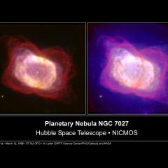 Planetary Nebula NGC 7027 in Infrared