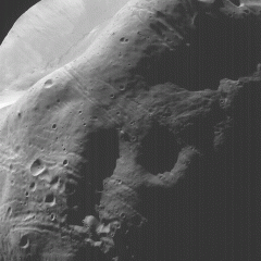 Dust Hip Deep on Phobos