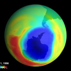 The Worlds Largest Ozone Hole