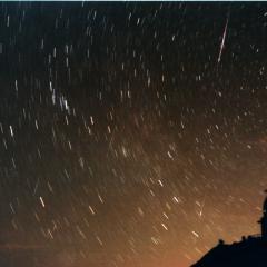 Seven Leonids Over Wise Observatory