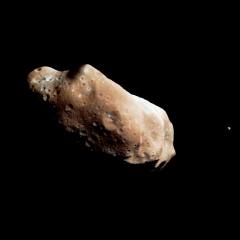 Ida and Dactyl: Asteroid and Moon
