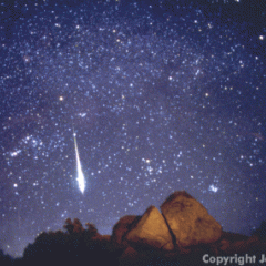 A Meteor Over the Anza Borrego Desert