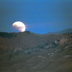 Eclipse Over The Mountain