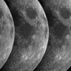 Cassini Images The Moon