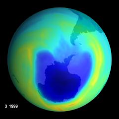 Ozone Hole Reduced