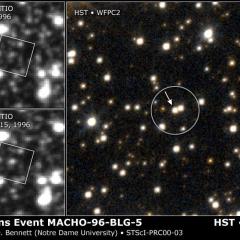 A Big Black Hole Floats By