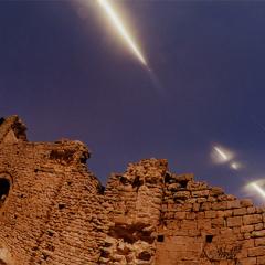 A Lunar Eclipse Over Time