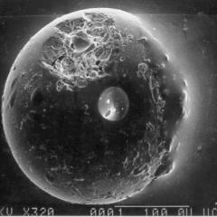 A Spherule from Outer Space