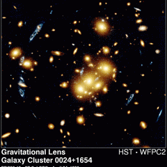 Giant Cluster Bends, Breaks Images