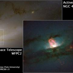 A Bubbling Galaxy Center