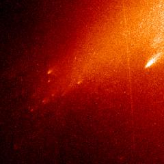 Comet LINEAR Disperses