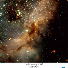 M17: Omega Nebula Star Factory
