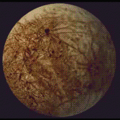 Europa Rotating