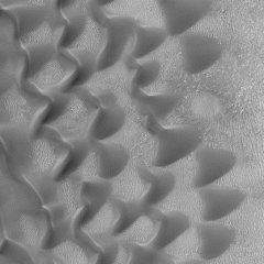 Sand Dunes on Mars