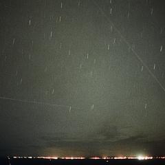 Mir Flares Farewell
